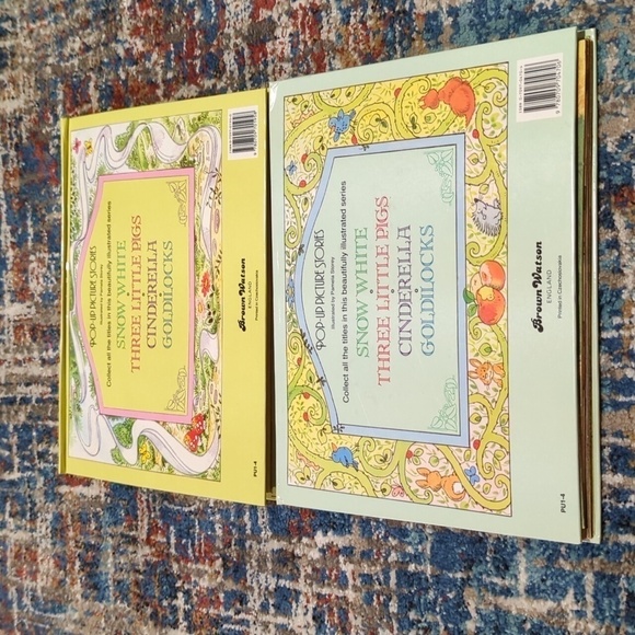 Brown Watson Pop-Up Picture Story Books Goldilocks Snow White - Used - Picture 2 of 6